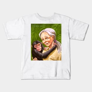 Dr. Goodall, I Presume? Kids T-Shirt